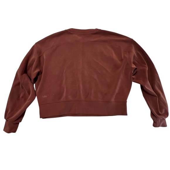 Lululemon Perfectly Oversized Cropped Crew Neck Softstream Limited edition color - Picture 7 of 12